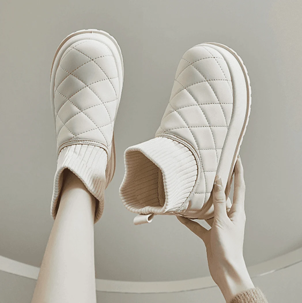 Thermal Padded High Top Snow Boots - Woolova
