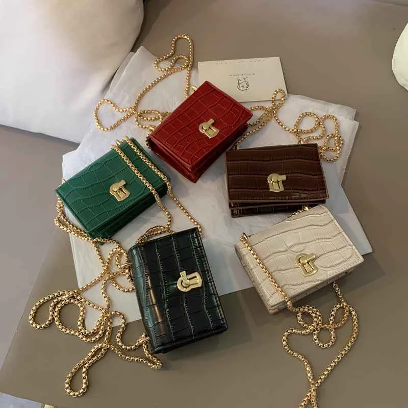 High-end Mini Square Chain Bag - Woolova