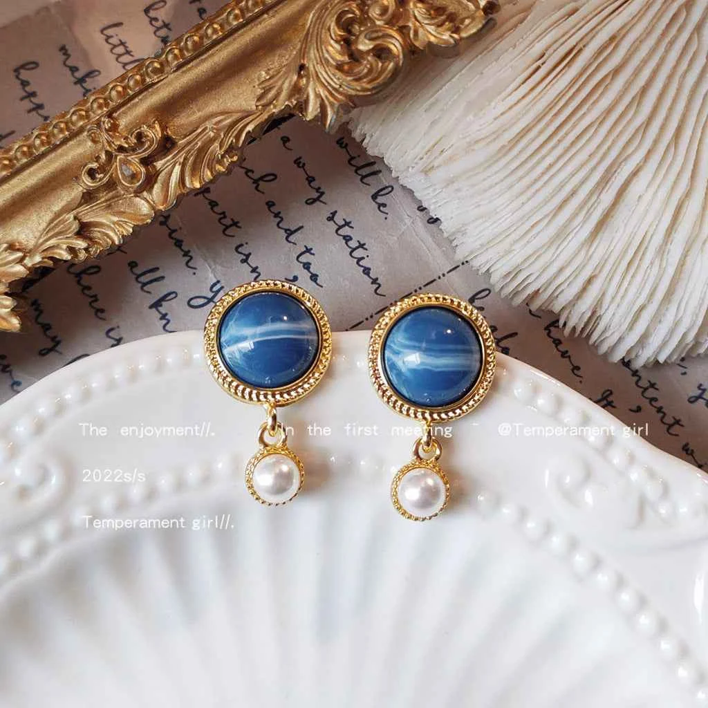 French Retro Silver Plated Earrings - Woolova