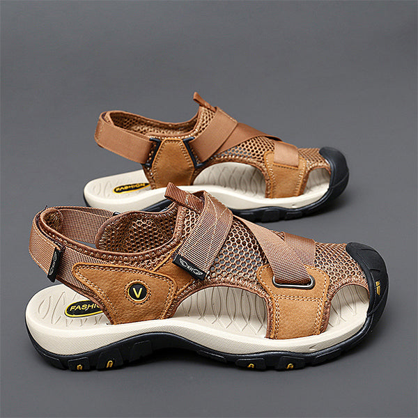 MEN'S DURABLE SPORTS SANDALS MUA1858F4I-Woolova