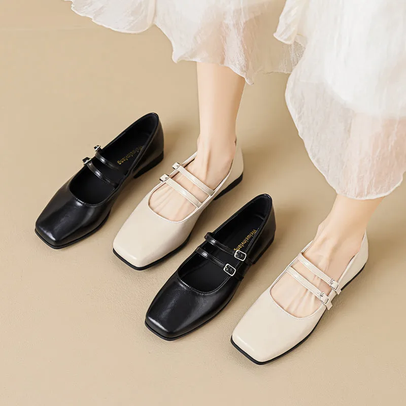 Women Minimalist Solid Soft Flat Casual Shoes-Woolova