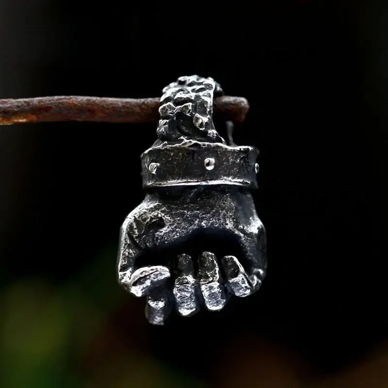Fist of Power Stainless Steel Pendant-Woolova