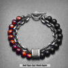 Red Tiger-Eye/ Black Agate