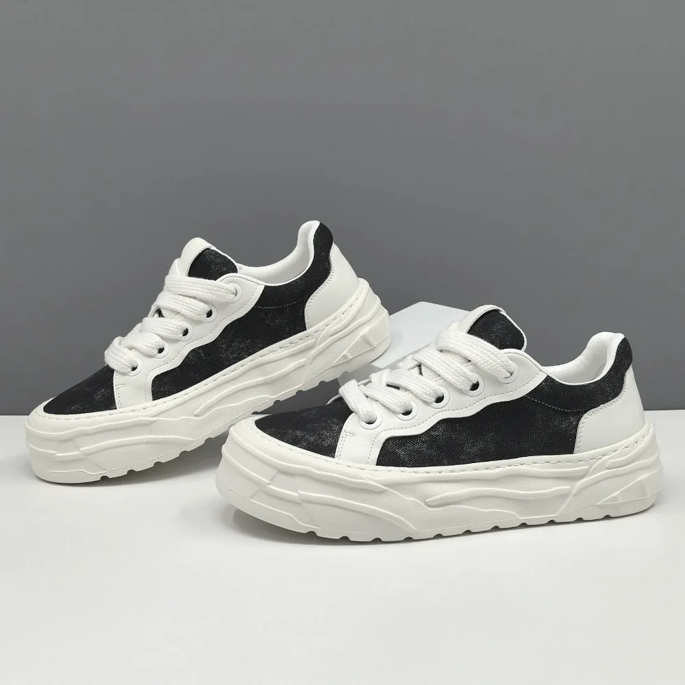 Men Fashion Breathale Patchwork Casual Shoes-Woolova