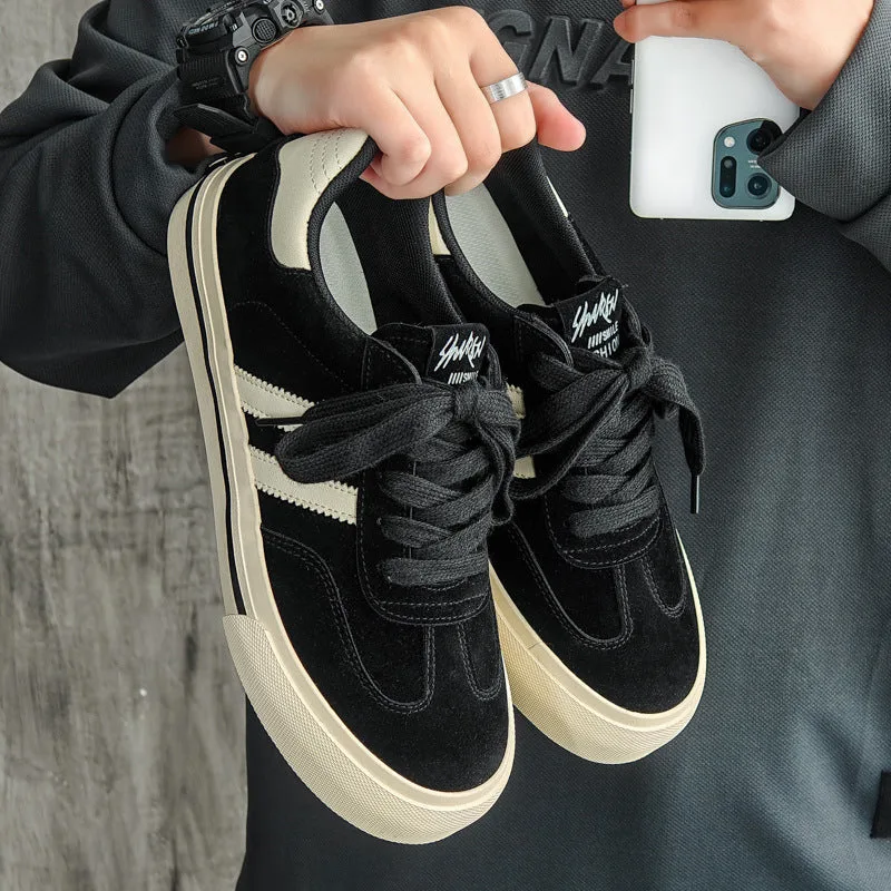 Men Fashion Casual Canvas Flat Training Sneakers-Woolova