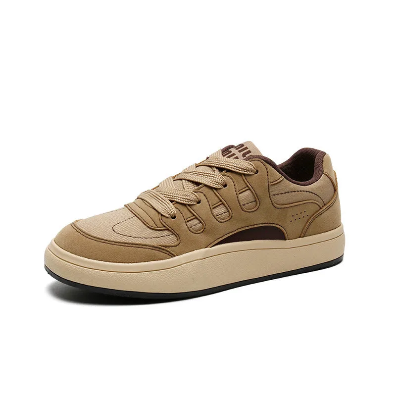 Men Fashion Canvas Flat Casual Sneakers-Woolova