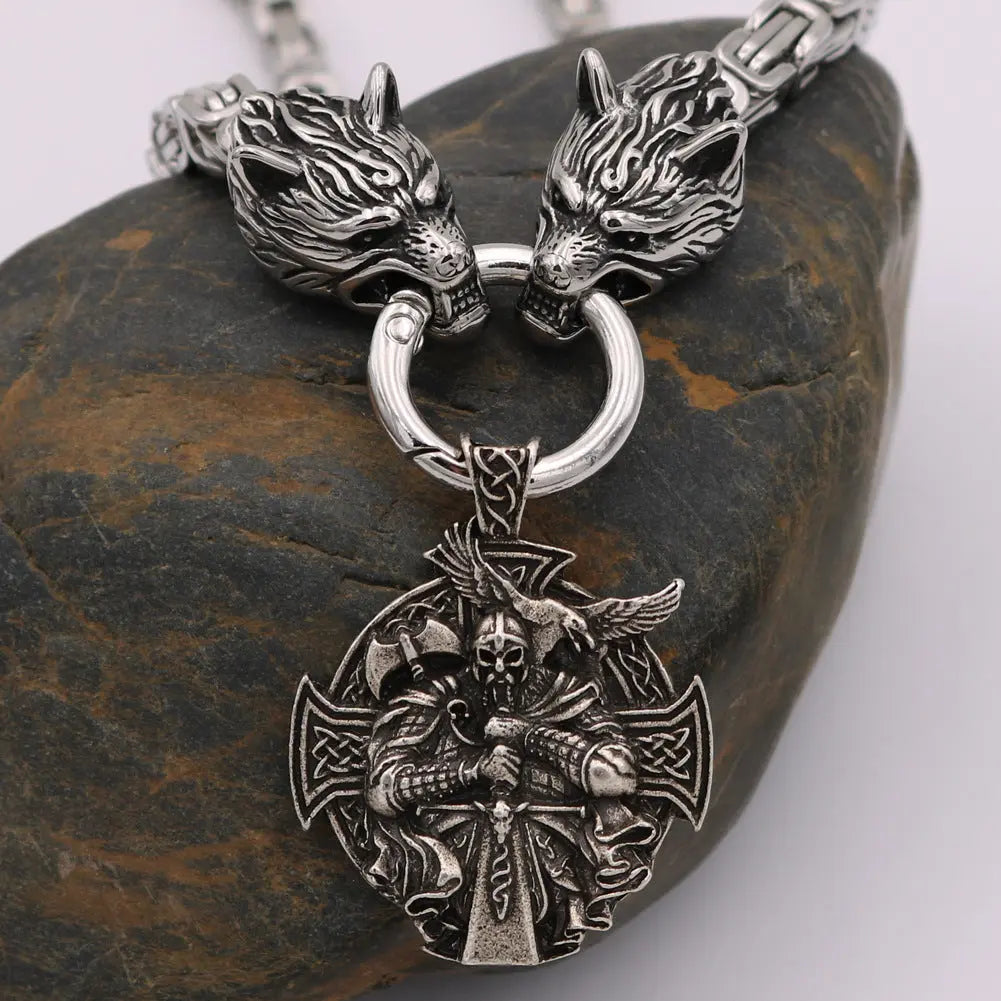Odin Stainless Steel Necklace-Woolova