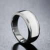 White + Silver Ring