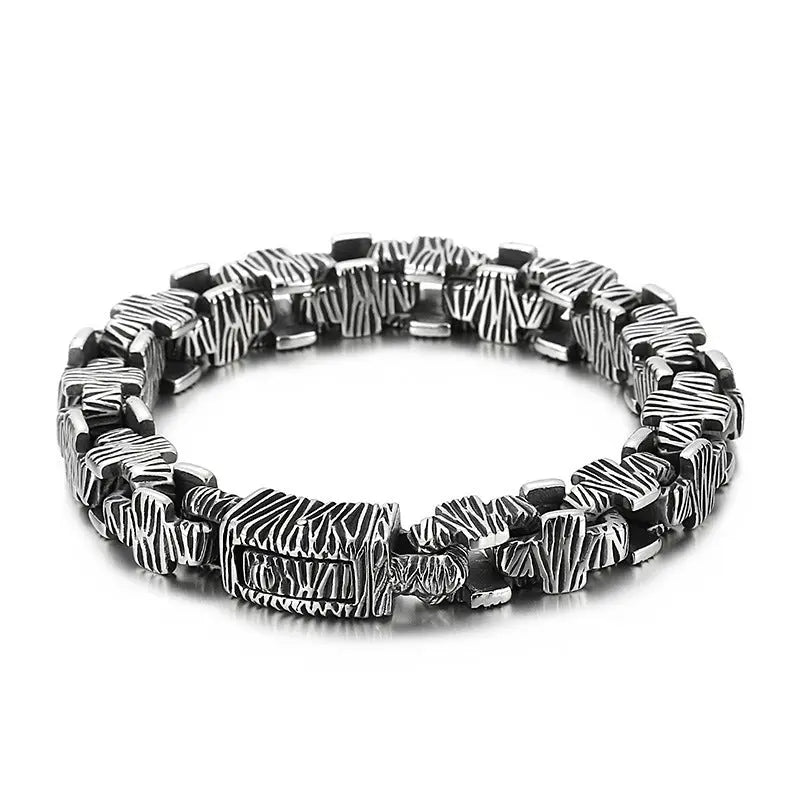 Traces of Vicissitudes Stainless Steel Bracelet-Woolova