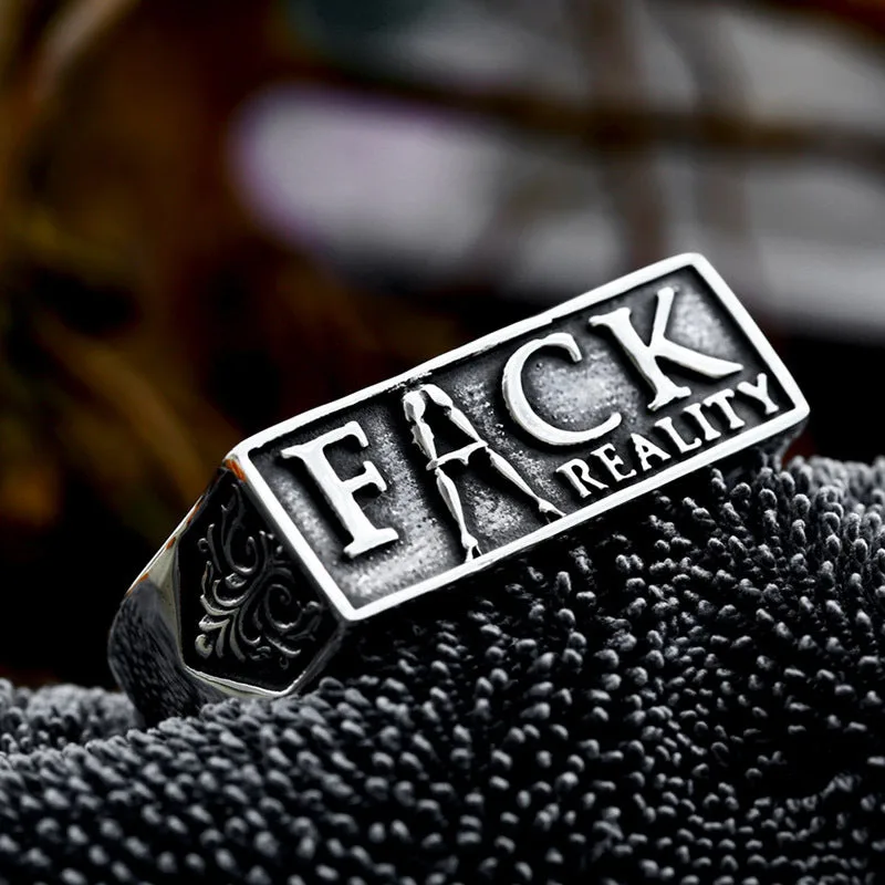 Stainless Steel Two Finger Ring-Woolova