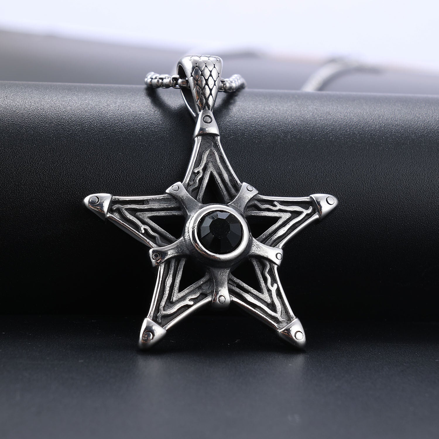 Vintage Sun, Moon and Star Pendant-Woolova