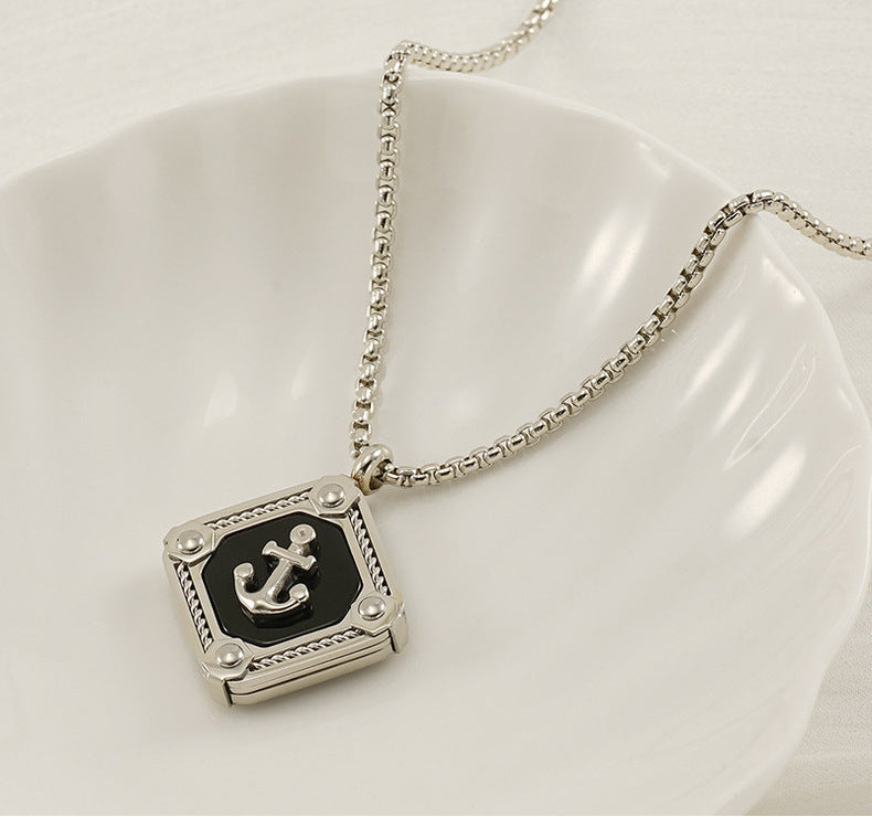 Vintage Punk Anchor Pendant-Woolova