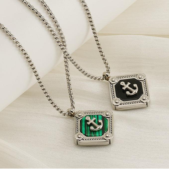 Vintage Punk Anchor Pendant-Woolova