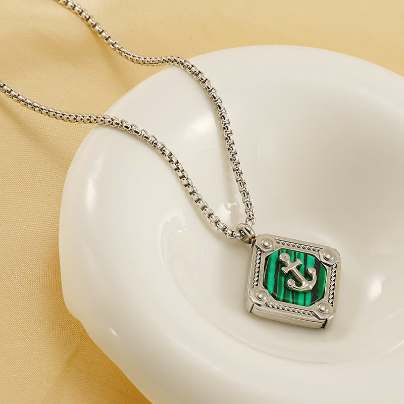 Vintage Punk Anchor Pendant-Woolova