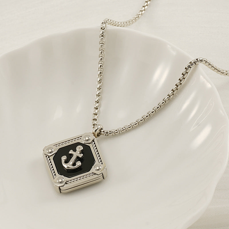 Vintage Punk Anchor Pendant-Woolova