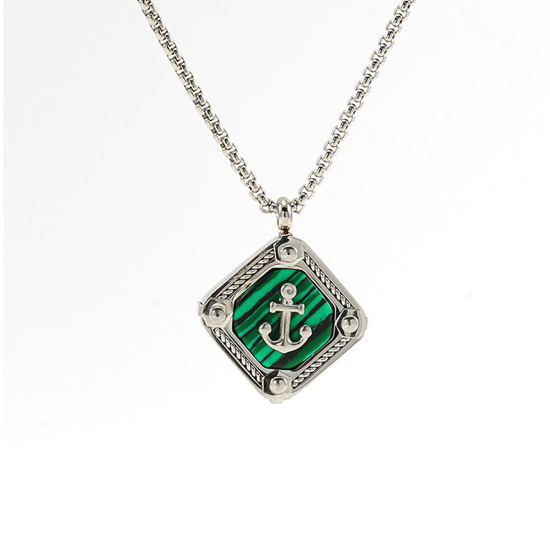 Vintage Punk Anchor Pendant-Woolova