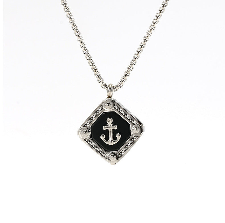Vintage Punk Anchor Pendant-Woolova